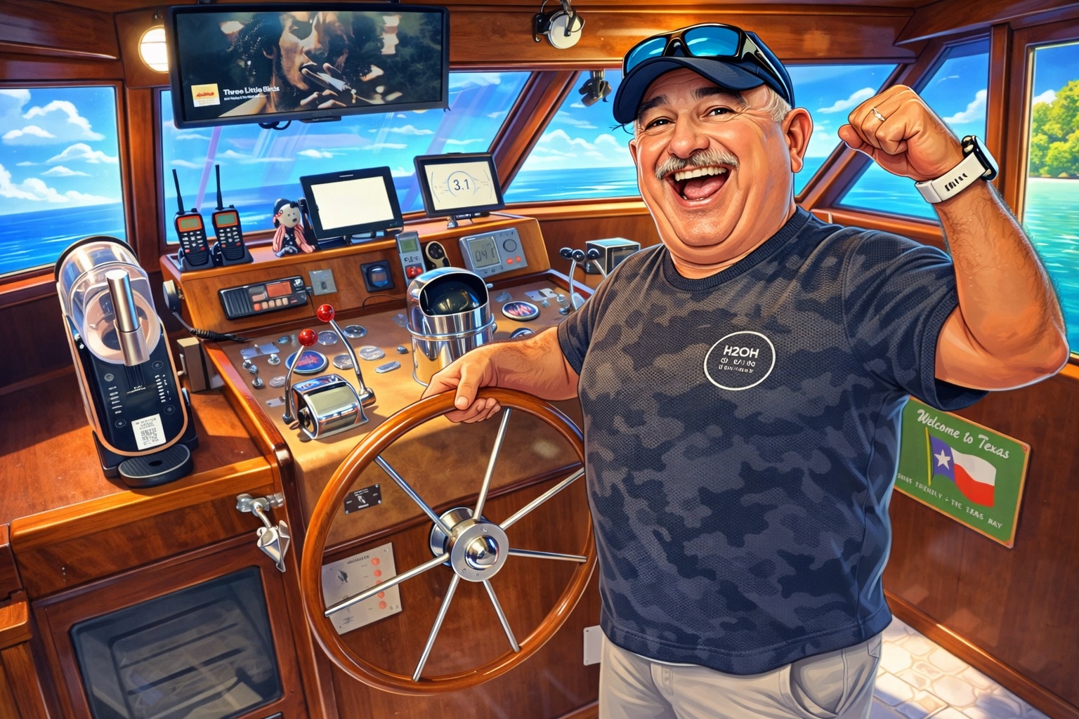 Captain Charlie Conseco illustrated avatar