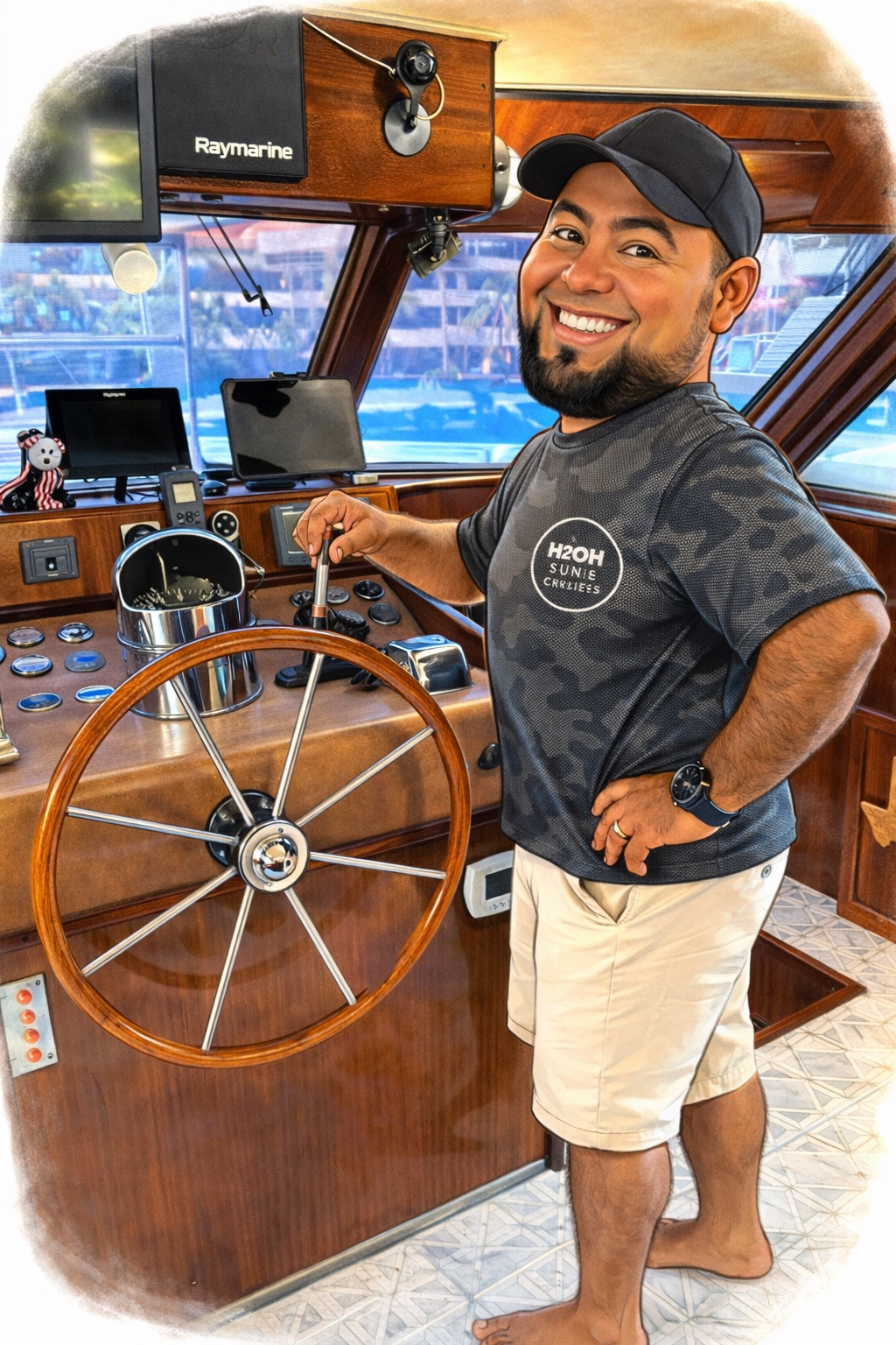 Captain Ricardo illustrated avatar