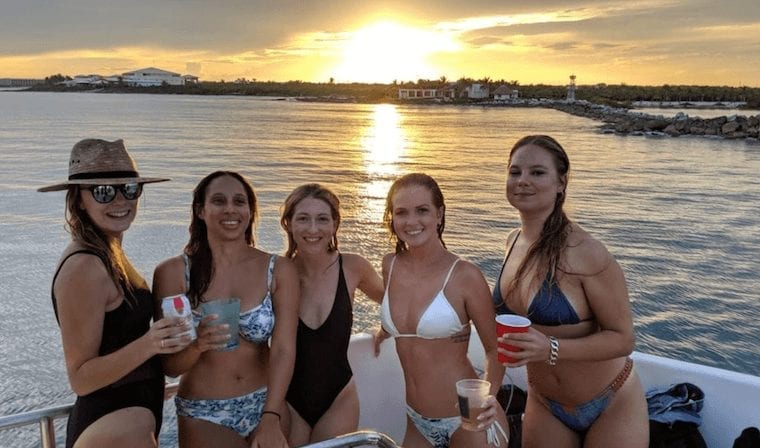 sunset cruise riviera maya