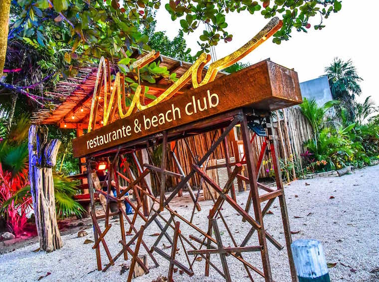 best beach club in tulum