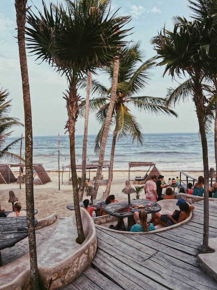 papaya project best beach club in tulum