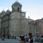 Zocalo and the Oaxaca Cathedral